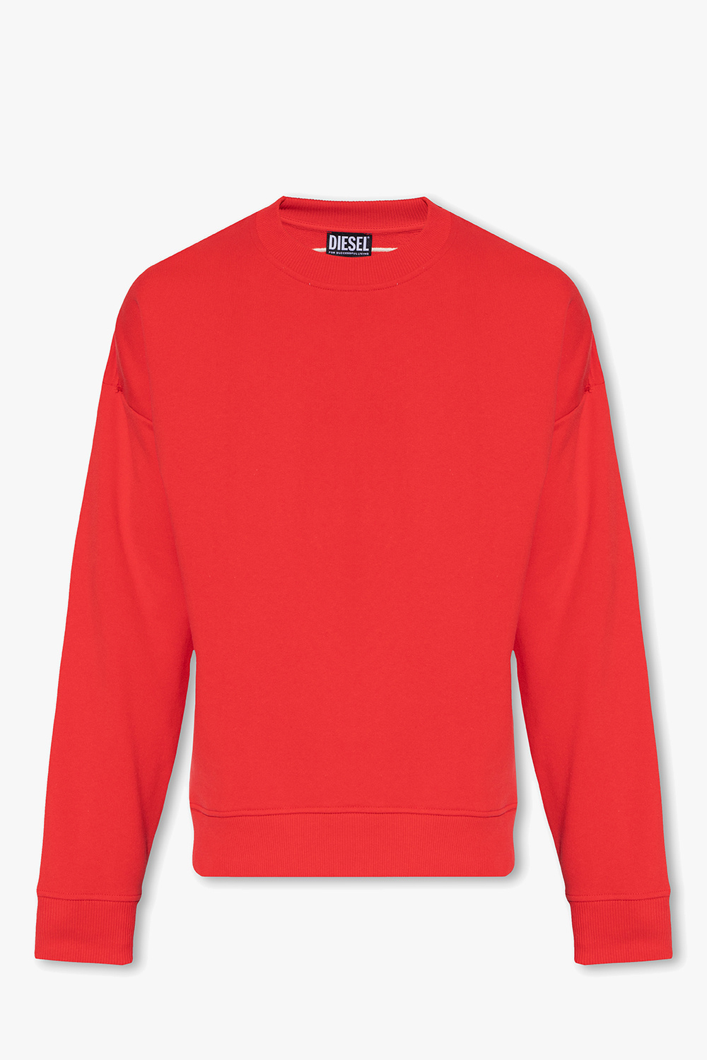 Diesel red shop sweatshirt